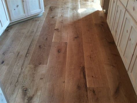 10" Wide Plank Character White Oak Hardwood Flooring