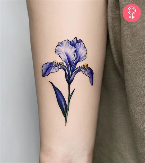 8 Marvelous Iris Tattoo Ideas