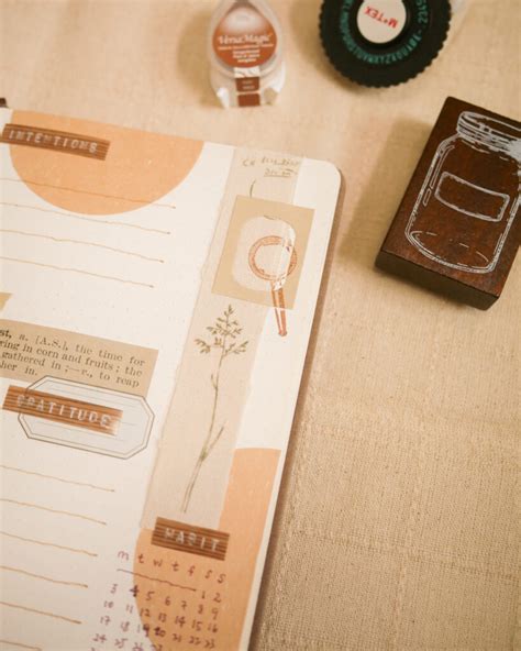 October Bullet Journal Setup - Botany Theme (Free Printable!) ⋆ HAY studio