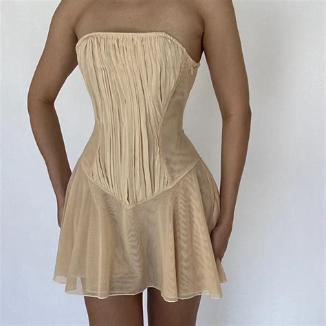 Cherie Attire Miranda Corset dress - Medium - Never... | Depop