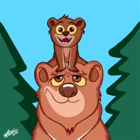 Kenai y Koda - Tierra de osos by ABC-Illustrations on Newgrounds