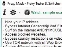 proxy mask    simple  user friendly program