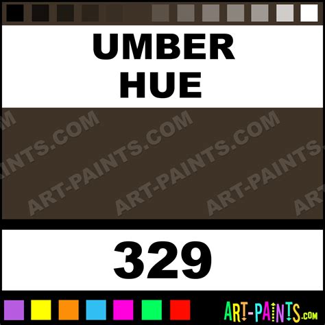 Umber Artists Watercolor Paints - 329 - Umber Paint, Umber Color ...
