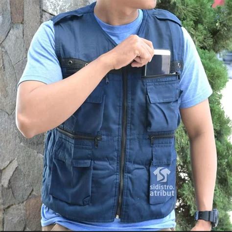 rompi tactical lapangan crew wartawan kegiatan tactical