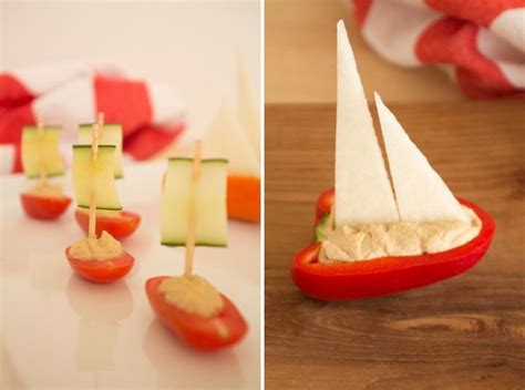 Veggie boats | Nourriture pour enfants, Recette apéritif dinatoire ...