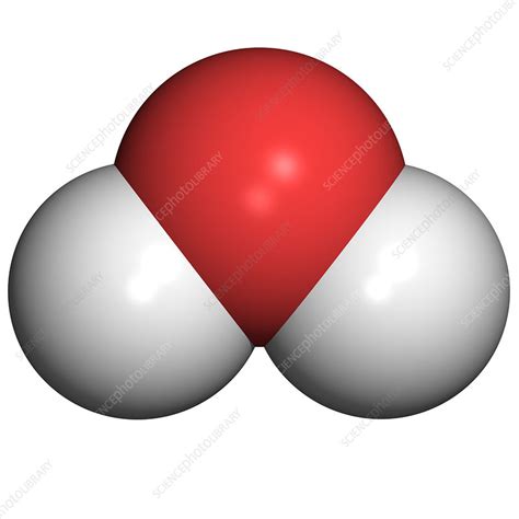 water molecule stock image  science photo library