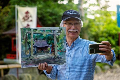 74-year-old grandpa describes 'dream' journey as art YouTuber | Daily Sabah