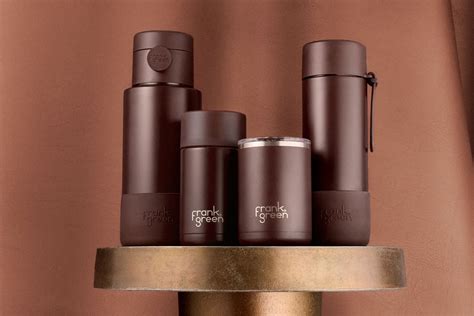frank green announces chocolate brown drinkware range ps shopping