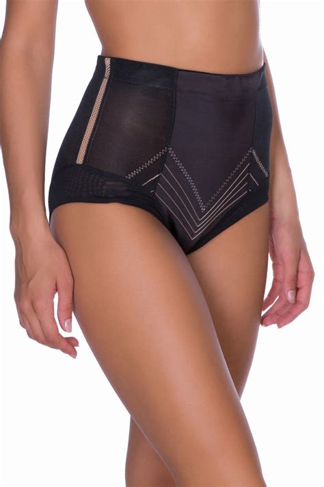 Трусы корректирующие черные WELL BODY GALBE ELEGANCE – parishop.ru