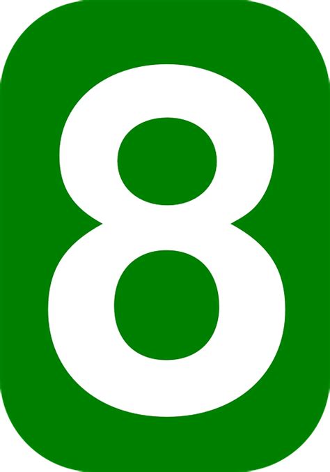 vector graphic number   rounded  image  pixabay