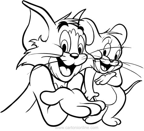 Tommy E Jerry Da Colorare - Disegni Tom E Jerry Da Colorare - Disegni HD