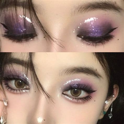 Paleta de sombras de ojos inspirada en NANA Osaki, maquillaje gótico