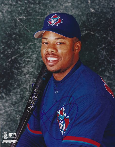 Autographed SHANNON STEWART 8x10 Toronto Blue Jays Photo - Main Line