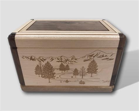 Flight cremation urn for ashes walnut – Artofit