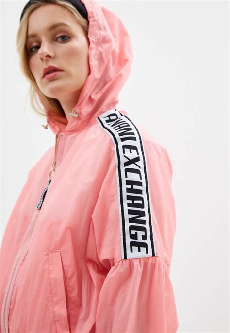 Ветровка Armani Exchange, цвет: розовый, AR037EWHONS3 — купить в ...