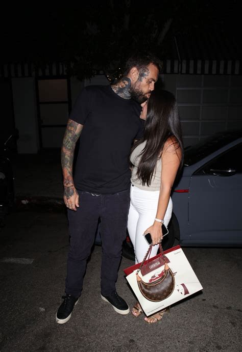 LENA THE PLUG and Adam22 Arriives at Catch Steak in West Hollywood 07