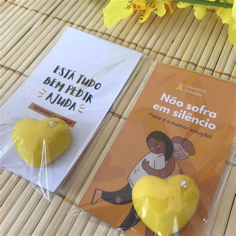 Lembrancinha Setembro Amarelo