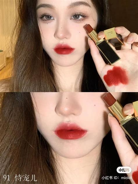 Son Tom Ford 91 Lucky Star - Lip Color Satin Matte – Thế Giới Son Môi