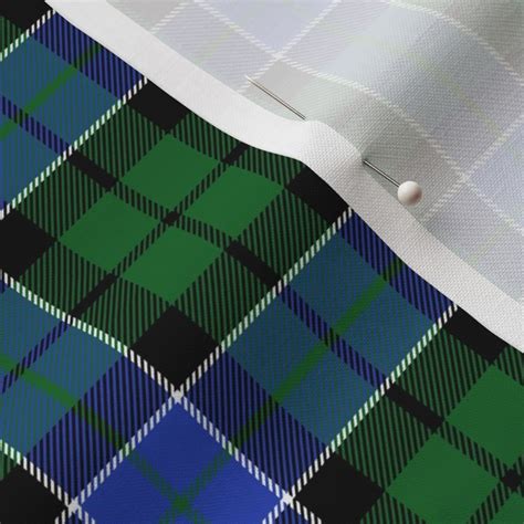 Graham of Montrose tartan #2, 3" Fabric | Spoonflower