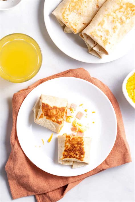 Breakfast Burrito Recipe Ham at Alannah Macquarie blog