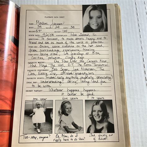 PLAYBOY November 1982 Women of BRANIFF MARLENE JANSSEN LUCIANO