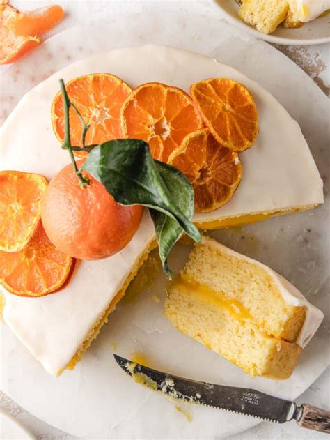 Fresh Mandarin Orange Cake | Quiet Baking Day