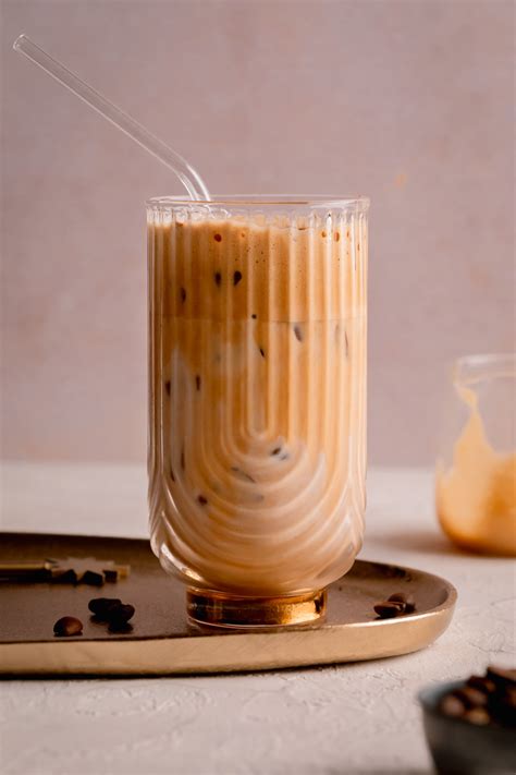 iced spanish latte fanciful eats