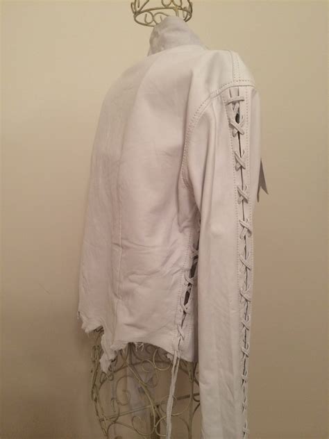 Leather Jacket – White Bolero Jacket | Gipsy Dharma