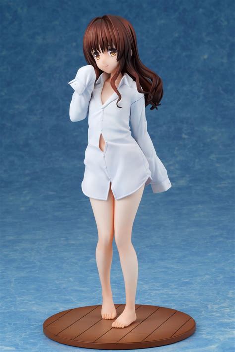 statuia pvc  mikan yuuki white shirt ver  cm ot  love ru darkness