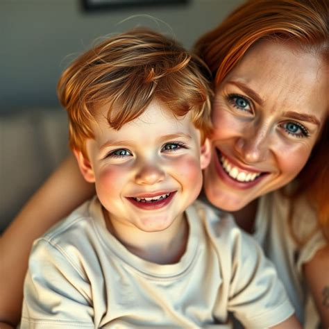 mom  son mother  son share  heartwarming moment