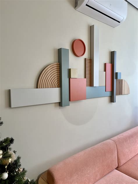 Unique Wall Decor Design for Living Room