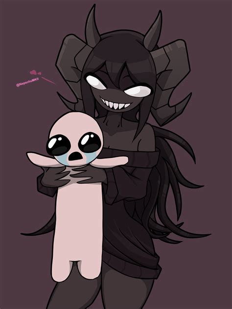 siren holding a slightly elongated isaac : r/bindingofisaac