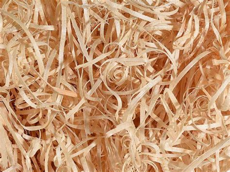 lana de lemn natur  kg decorer