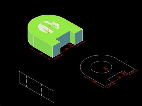 simple  basic  object  autocad  dwg  kb cad library