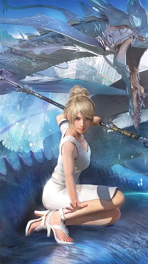 Lunafreya Final Fantasy XV | ファイナルファンタジーのアート, ルナフレーナ, ファイナルファンタジーxv