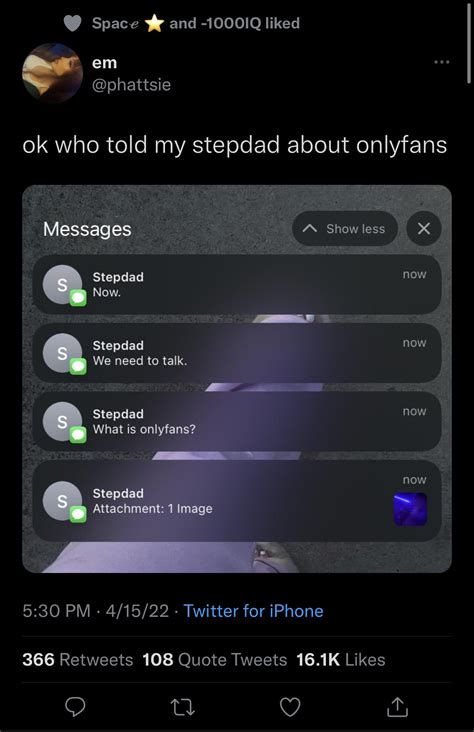 Men are so fucking weird. Why does he have his stepdaughter’s nudes