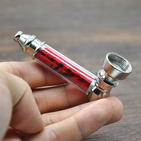 1 pc Classic Jamaica Rasta Leaf Metal Weed Pipe Smoking Pipes Tobacco ...