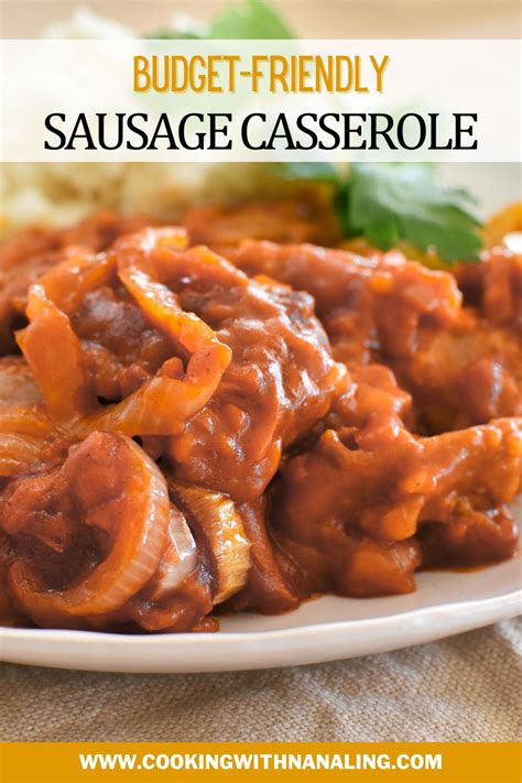 Sausage Casserole - Cooking with Nana Ling