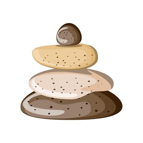 rock stack vector art icons  graphics