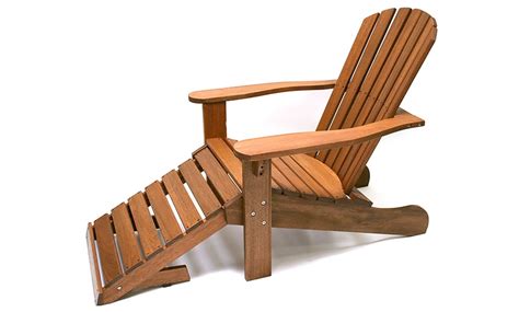 Eucalyptus Adirondack Chair | Groupon Goods