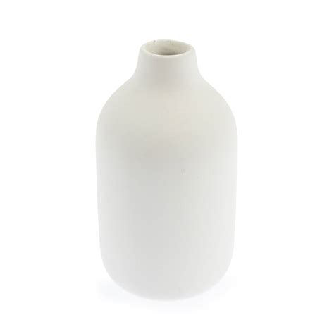 Ceramic Milk Bottle Vase 6.5cm x 12cm | Hobbycraft