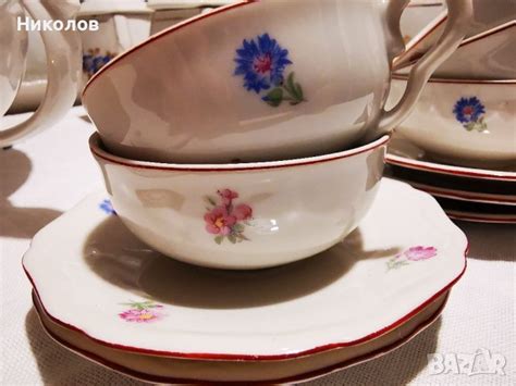 Порцелан колекция Синя роза в Колекции в гр. Бургас - ID44324892 — Bazar.bg