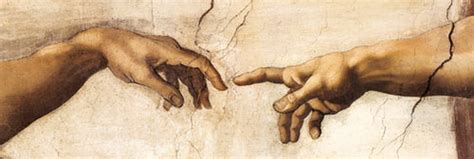 Creation of life Hands by Leonardo Da Vinci - Door Paper Poster ...