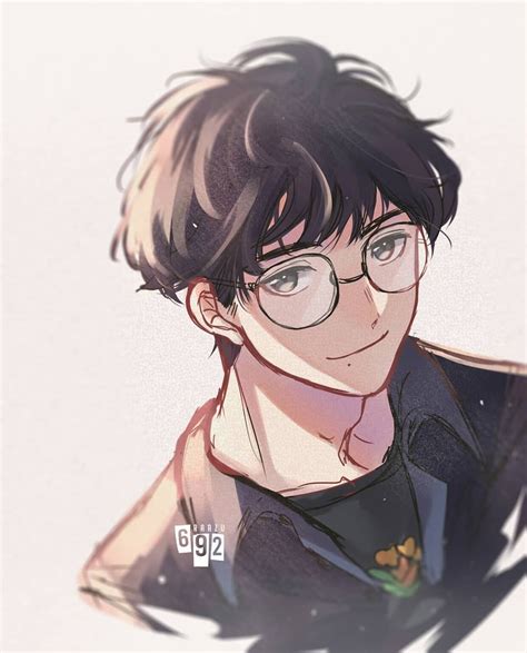 boy anime characters  glasses
