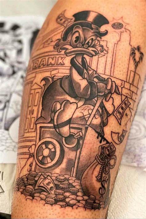 Significado Tio Patinhas Tatuagem - Tatuagem do Tio Patinhas: 47 Fotos e Significado
