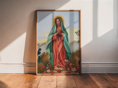 Our Lady of Guadalupe Print – Lakin Rose Art