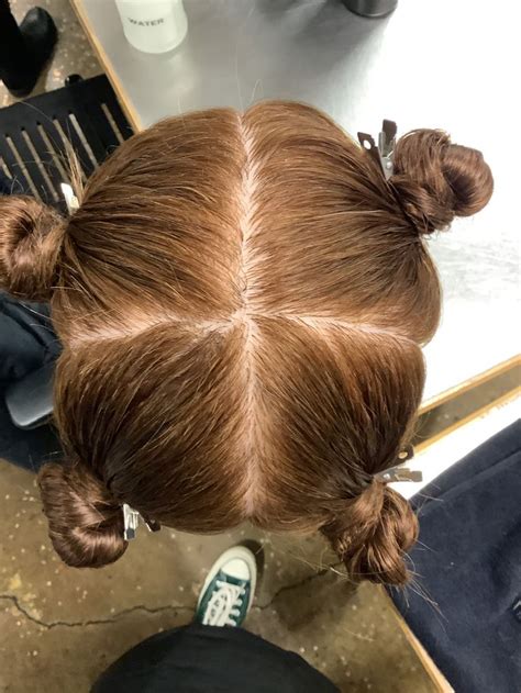 part section hair long hair styles parting hair