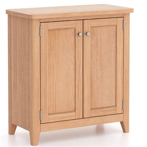 Aria Oak Storage Cabinet - Made with Oak