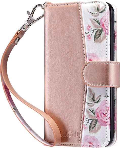 Amazon.com: ULAK for iPhone SE 3(2022)/SE(2020)/8/7 Wallet Case with