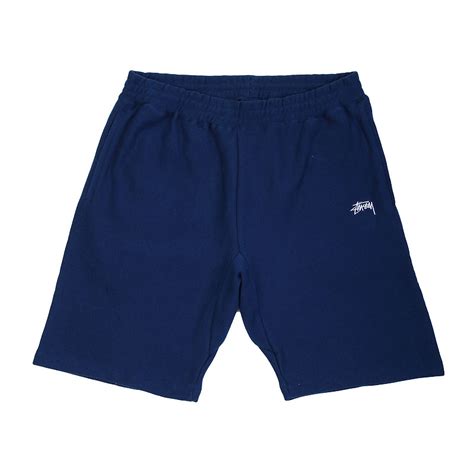 Мужские шорты Stussy Stock Fleece Shorts (112178-navy) купить по цене ...